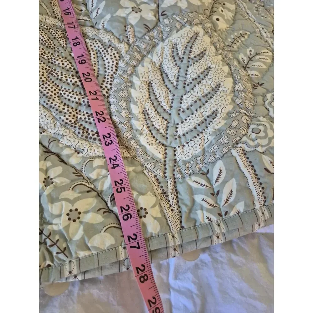 💥 Restoration Hardware Quilted Set 2 Shams Jardin